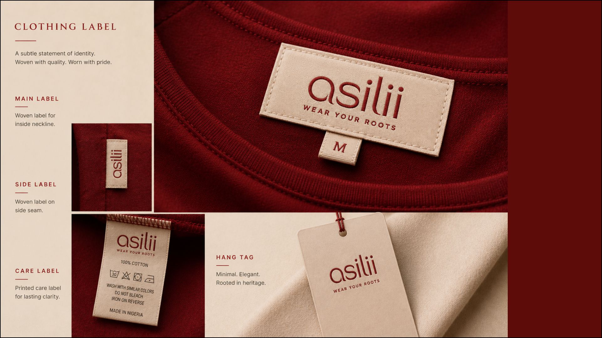 Asili logo variations
