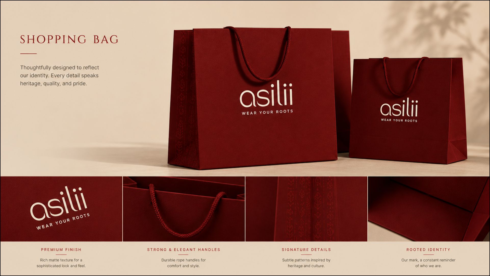 Asili brand application